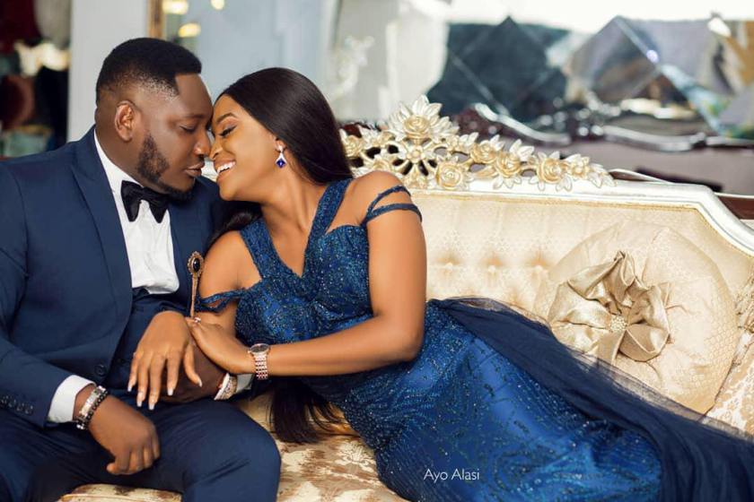 Lovely Pre-Wedding Photos Of Nigerian Comedian Ajebo And His Fiancee Uchechi