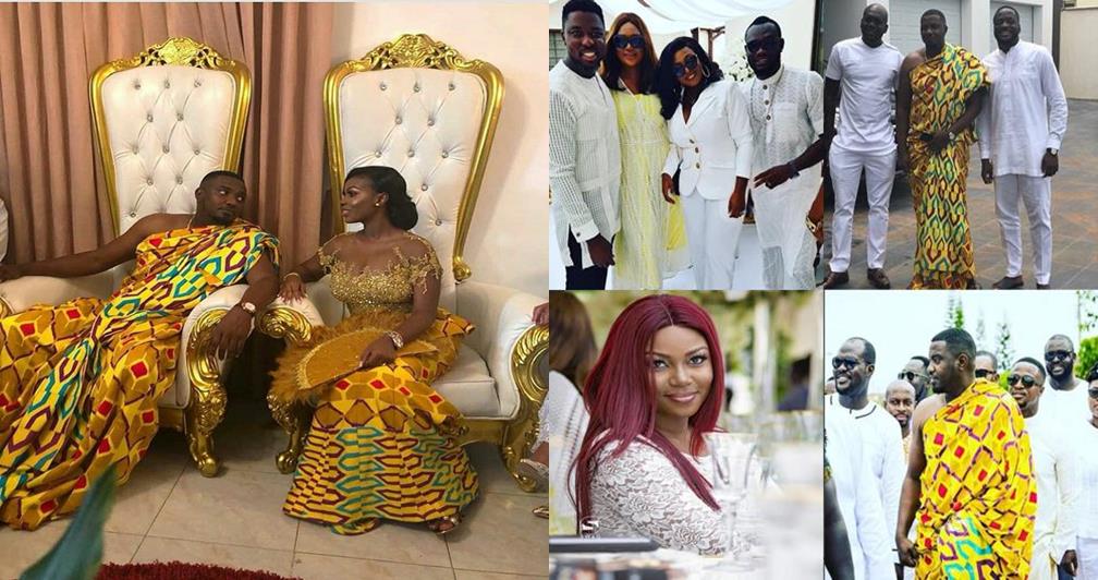 First photos & video from actor John Dumelo's traditional marriage to his beautiful bride