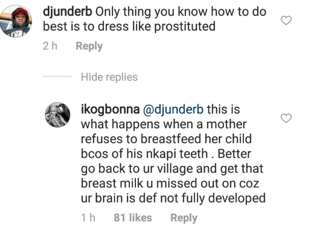 IK Ogbona claps back to an internet troll who called his wife a prostitute