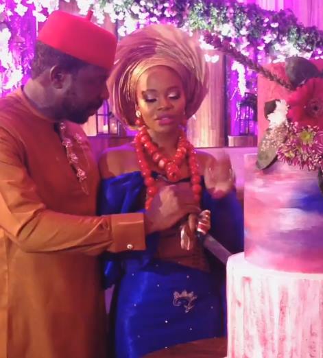 Rapper MI laments after Zainab Balogun marries her lover, Dikko in Lagos (Photos)