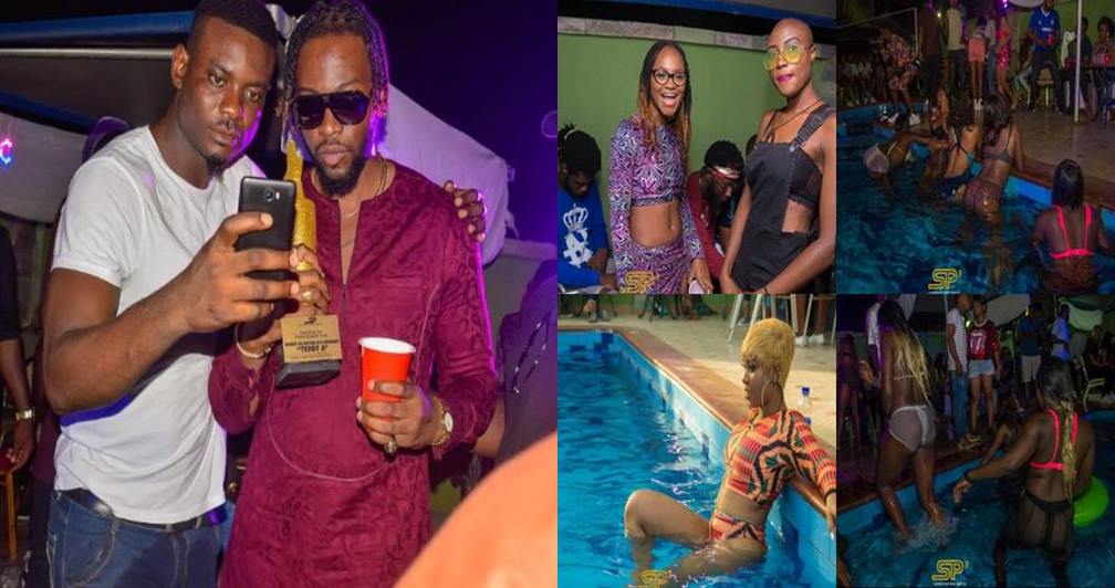 Teddy A awarded as "Best Big Brother Housemate 2018" at Super Play Pool Party (Photos)