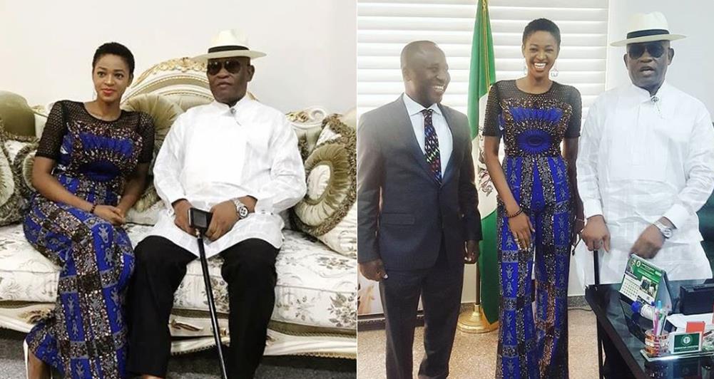 Ahneeka meets Bayelsa State deputy governor, John Jonah (Photos)