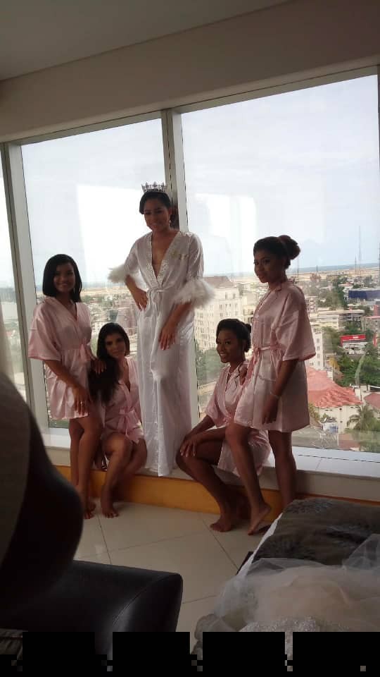 First photos from ex-Beauty queen, Iheoma Nnadi's wedding to Super Eagles player Emmanuel Emenike
