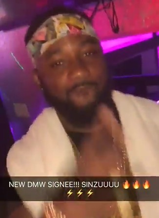 Davido signs Sauce Kid under his DMW Label months after his release from a US prison