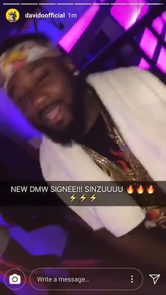 Davido signs Sauce Kid under his DMW Label months after his release from a US prison