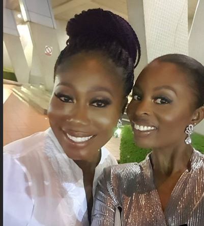 Toke Makinwa, Gbemi Olagbegi, others grace Mocheddah's wedding in blue asoebi (photos)