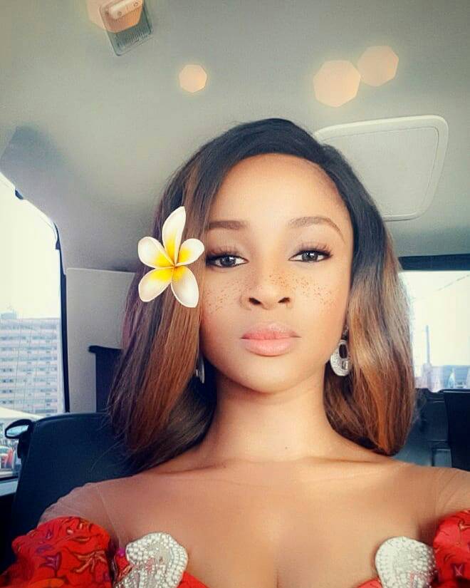 Check out Adesua Etomi's Classy reply to a fan who tried to school her