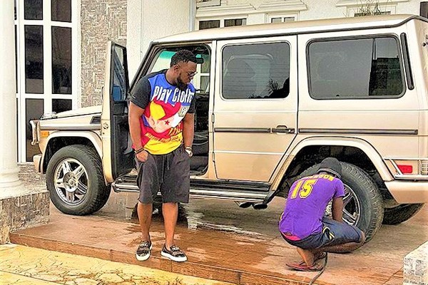 Checkout Singer, Timaya's Impressive Fleet Of Expensive Cars (Photos)