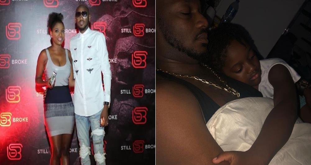 Annie Idibia shares lovely photo of her youngest daughter cuddling up to her 'first love'