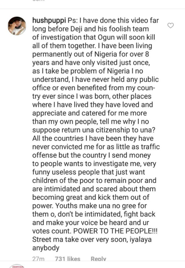 Hushpuppi Replies Deji Adeyanju After He Asked EFCC To Investigate Him