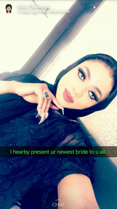 Bobrisky's marriage introduction to his mystery bae (photos)
