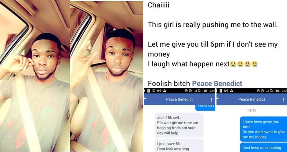 'My Dad Is A Pastor!' - Lady Begs Guy Threatening To Leak Her Nvdes For 15k