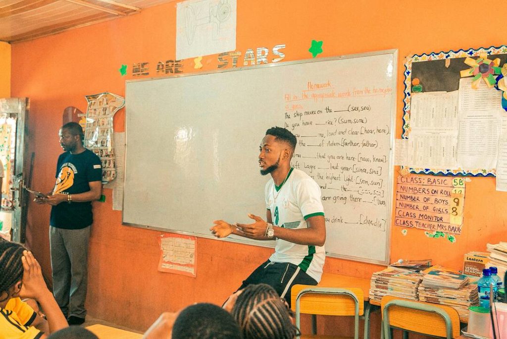 #BBNaija: Miracle Igbokwe Visits Schools, Reveals What Has Been Up To