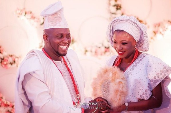 Toke Makinwa reacts to news that her ex boyfriend, Seyi Kuye, just got married