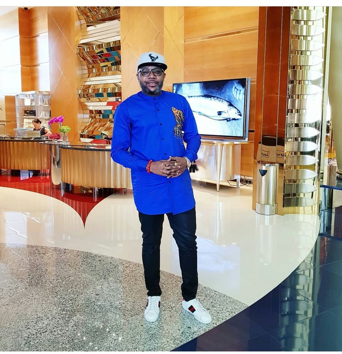 Loved Up Photos Of E-money And Wife, Juliet Okonkwo, At The Burj Al Arab Hotel In Dubai