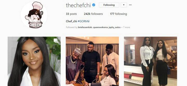 Davido's Girlfriend, Chioma Avril gets verified on Instagram (Photo)