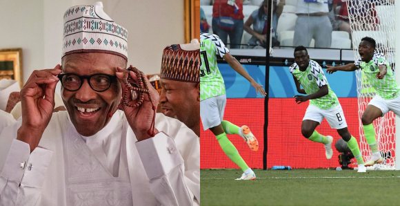 President Buhari congratulates Super Eagles over Iceland victory