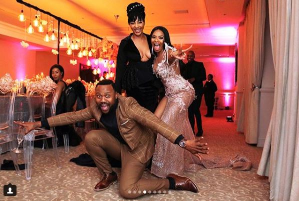 Bonang Matheba Slays In Stunning Couture Dress At 31st Birthday Bash