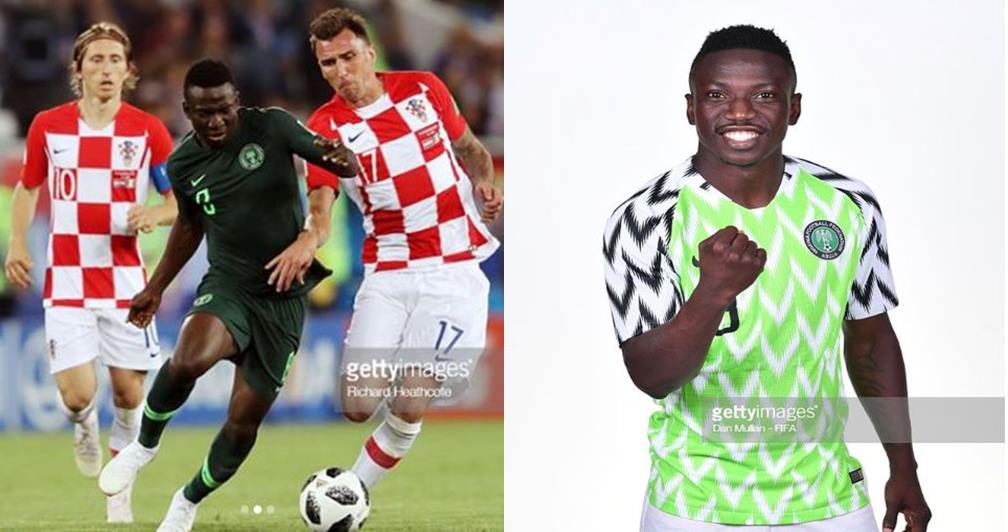 World Cup 2018: Etebo Replies A Fan Who Said He Played Rubbish Against Croatia