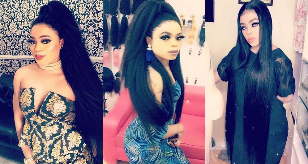 'I'm in the toilet changing my pad' - Bobrisky tells followers