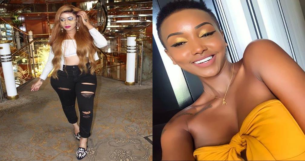 Kenyan socialites Vera Sidika and Huddah Monroe shade each other