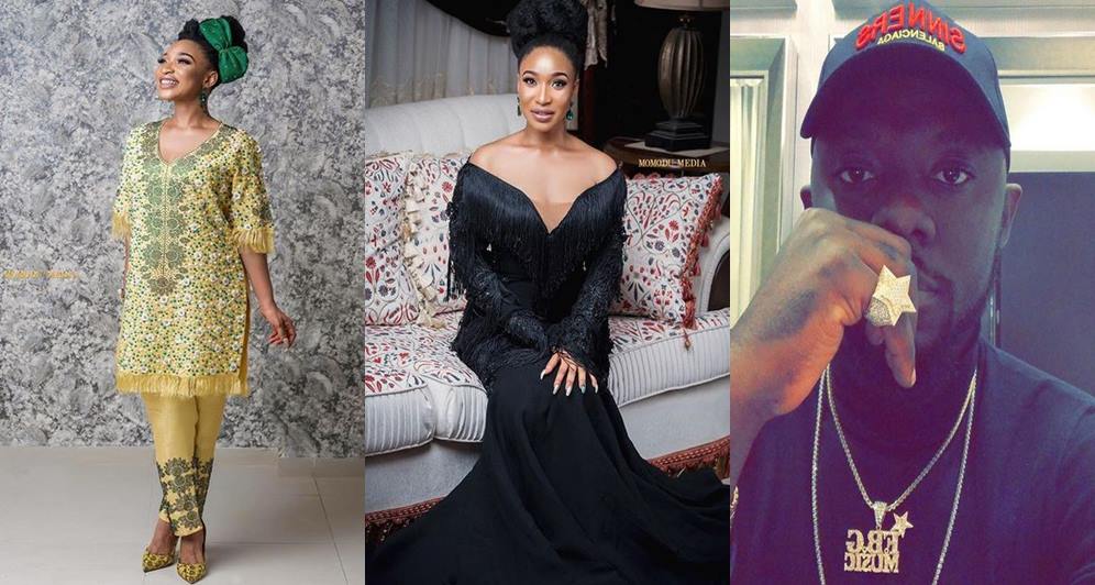 Tonto Dikeh & singer Fresh Dollar spark dating rumour as they shower each other with love (Video)