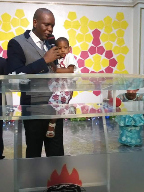 Woman claims her dead child was raised to life by 'God of Bishop Oyedepo' (Photos/Video)