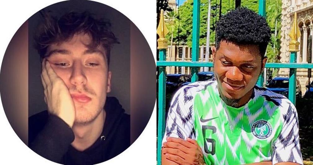 Nigerian man and White man savagely thrash each other's race on Twitter