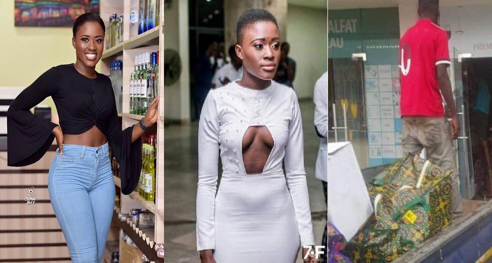 Ghanaian actress, Fella Makafui reacts as boyfriend closed the wine shop he opened for her