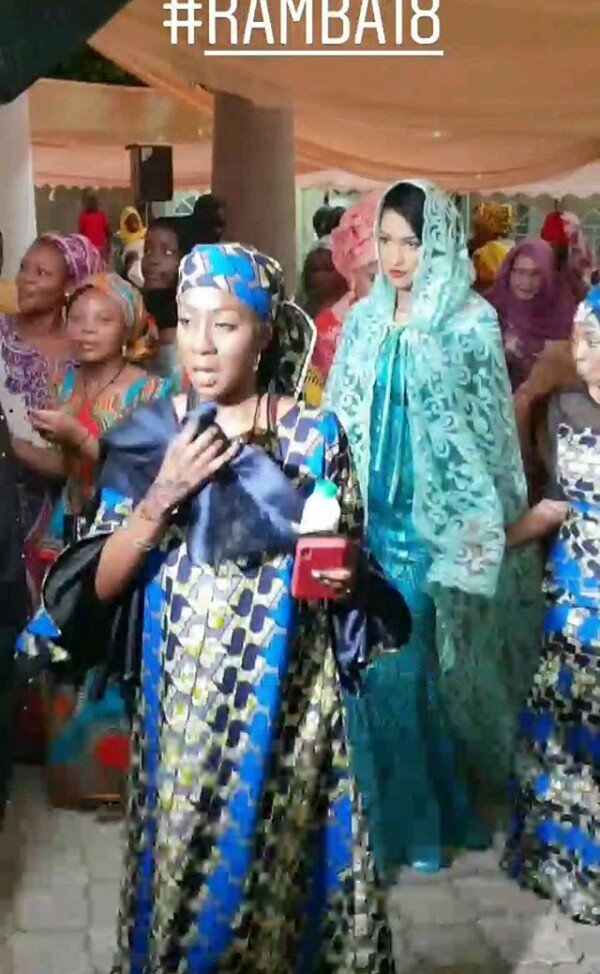 Beautiful Brides of The Billionaire Household, Hauwa And Meram Indimi At Their 'Kamu' Ceremonies