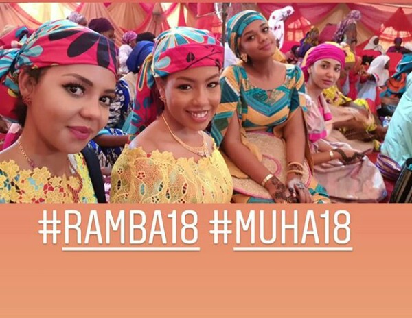 Beautiful Brides of The Billionaire Household, Hauwa And Meram Indimi At Their 'Kamu' Ceremonies