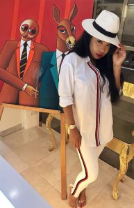 Newlywed Mo'cheddah Comes Out of Hiding; Steps Out In Style (Photos)