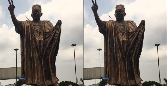 Lagos set aside June 12 to celebrate MKO Abiola, Unveils Late MKO's Statue