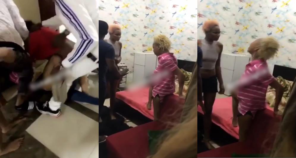 Two Nigerian slay queens seen fighting over a man in Dubai (Video)