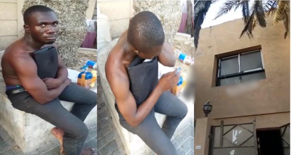 Nigerian Man Jumps From 2-Storey Building In Dubai Over Family Pressure (Photos/Video)
