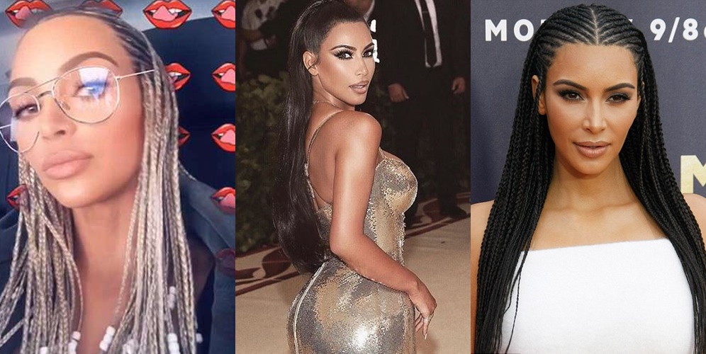 Kim Kardashian Replies Critics Who Slammed For Wearing Fulani Braids