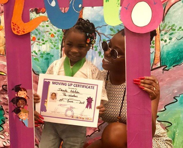 Davido Absent As His Daughter, Imade, Graduates From Kindergarten (Photos)