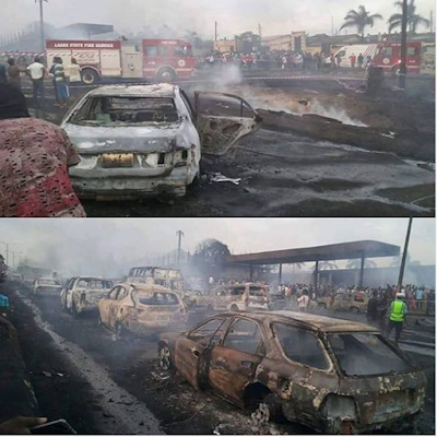 Lagos Tanker Explosion: Don Jazzy, Davido, Reekado Banks, Runtown, Others React