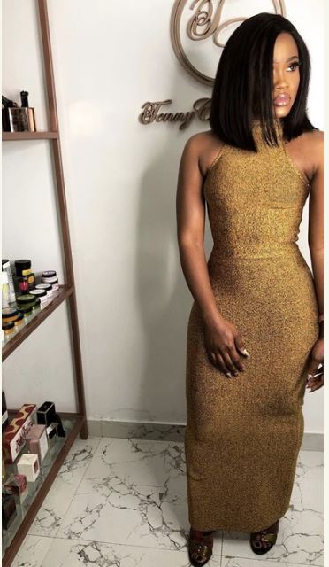 Check Out Cee-C's Lovely Outfit To Nina's Birthday Dinner (Photos)