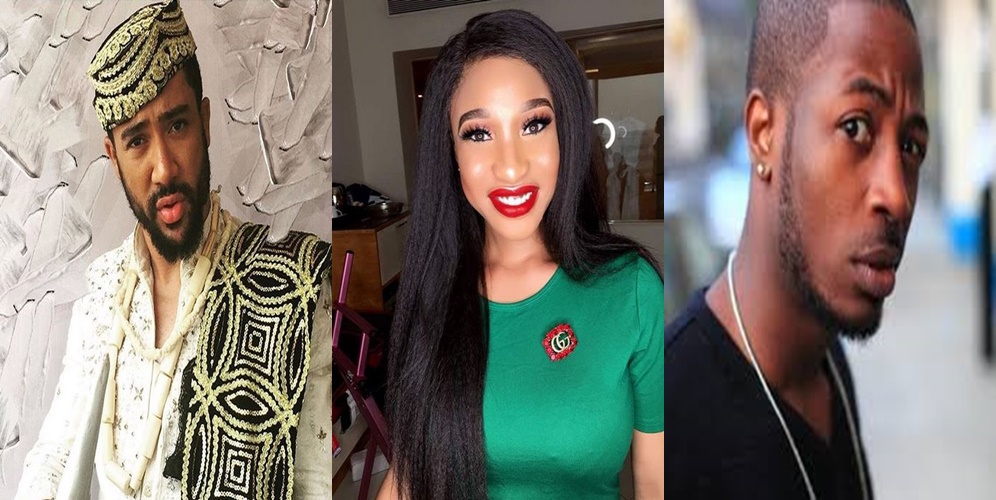 Tonto Dikeh writes in tongues in reaction to Majid Michel's Post, Tunde Ednut Reacts