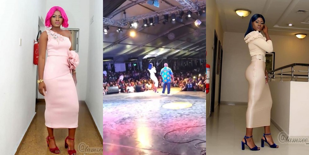 #BBNaija: Alex co-host 'ElevatedConcertPH18', watch her show off her dancing skills (Video)