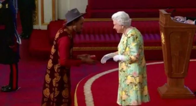 Queen Elizabeth Honours Three Young Nigerians At Buckingham Palace, London (Photos)