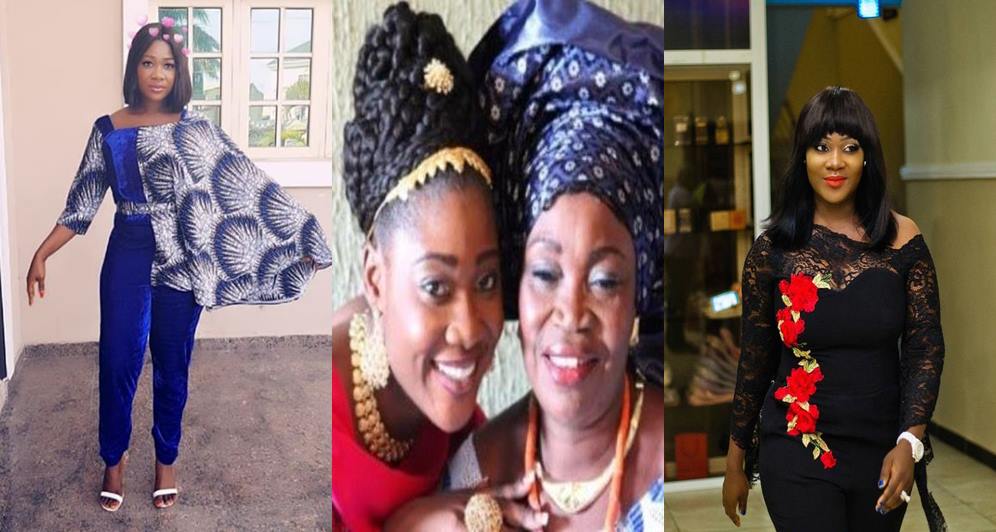 Photos Of Mercy Johnson Following Death Of Mum