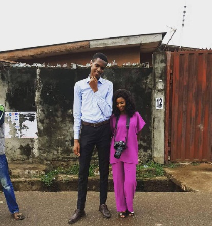 Meet Fortune Ibe believed to be the tallest 15-year-old in Nigeria