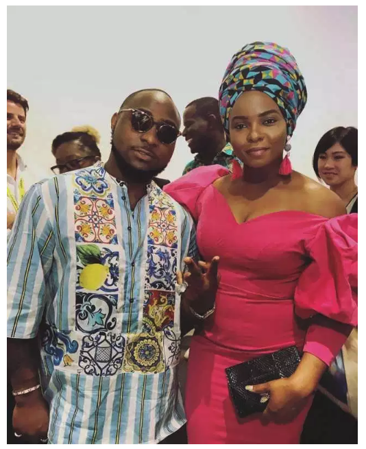 Yemi Alade slams troll who mocked her photo with Davido