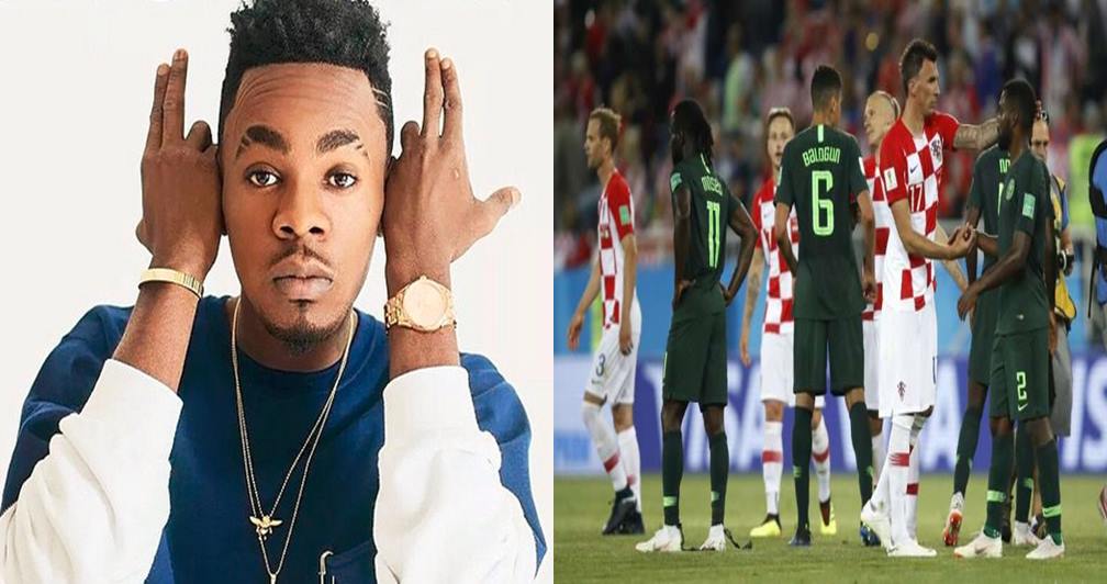'World Cup Is Not For Boys'- Patoranking Reacts To Super Eagles Loosing To Croatia