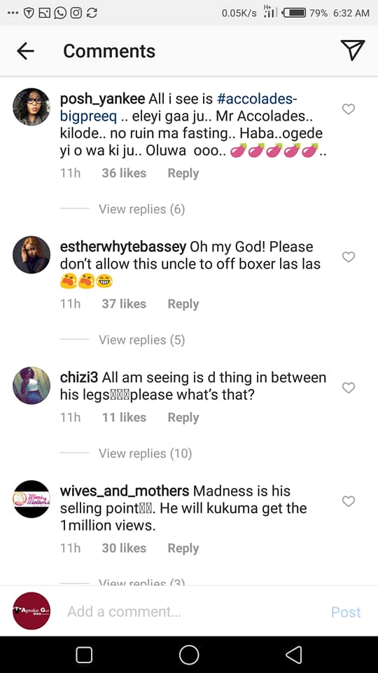 Tobi Bakre, Tunde Ednut, Others React As Charles Okocha Promotes His 'Accolades' Video In Underwear