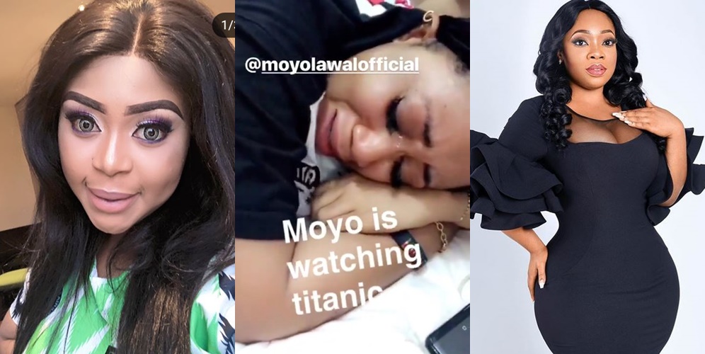 Actress, Moyo Lawal Cries While Watching Titanic, Mimi Orjikweng, Moesha Boduong Others React (Video)