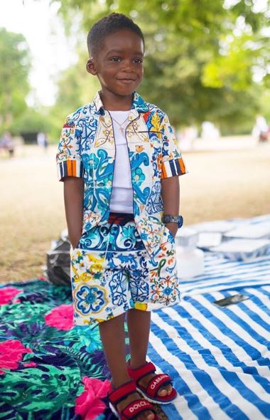 Tiwa Savage Shares Lovely Photos of Son Jamil As He Turns 3