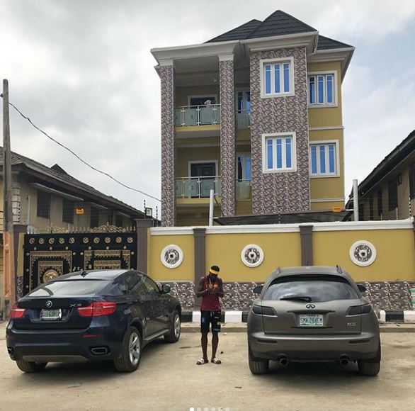Nigerian female footballer, Asisat Oshoala, advises everyone as she buys her parents a mansion (Photos)
